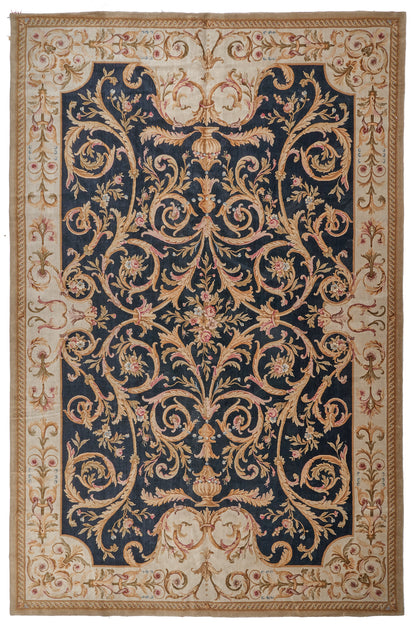 Hand Knotted Savonnerie Carpet 8093