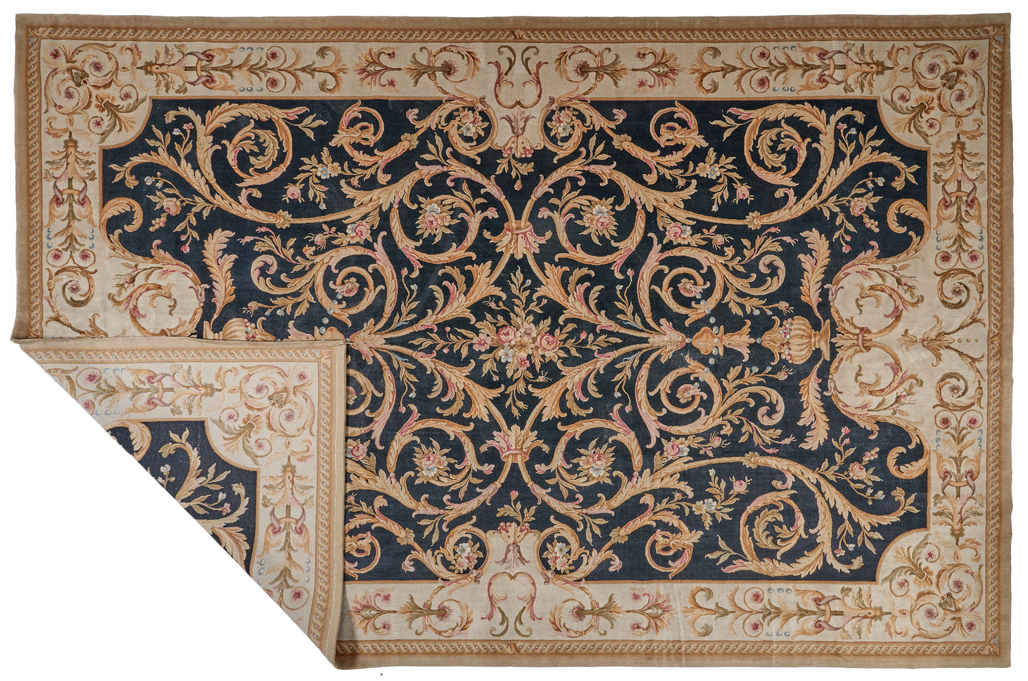 Hand Knotted Savonnerie Carpet 8093
