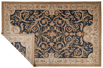 Hand Knotted Savonnerie Carpet 8093