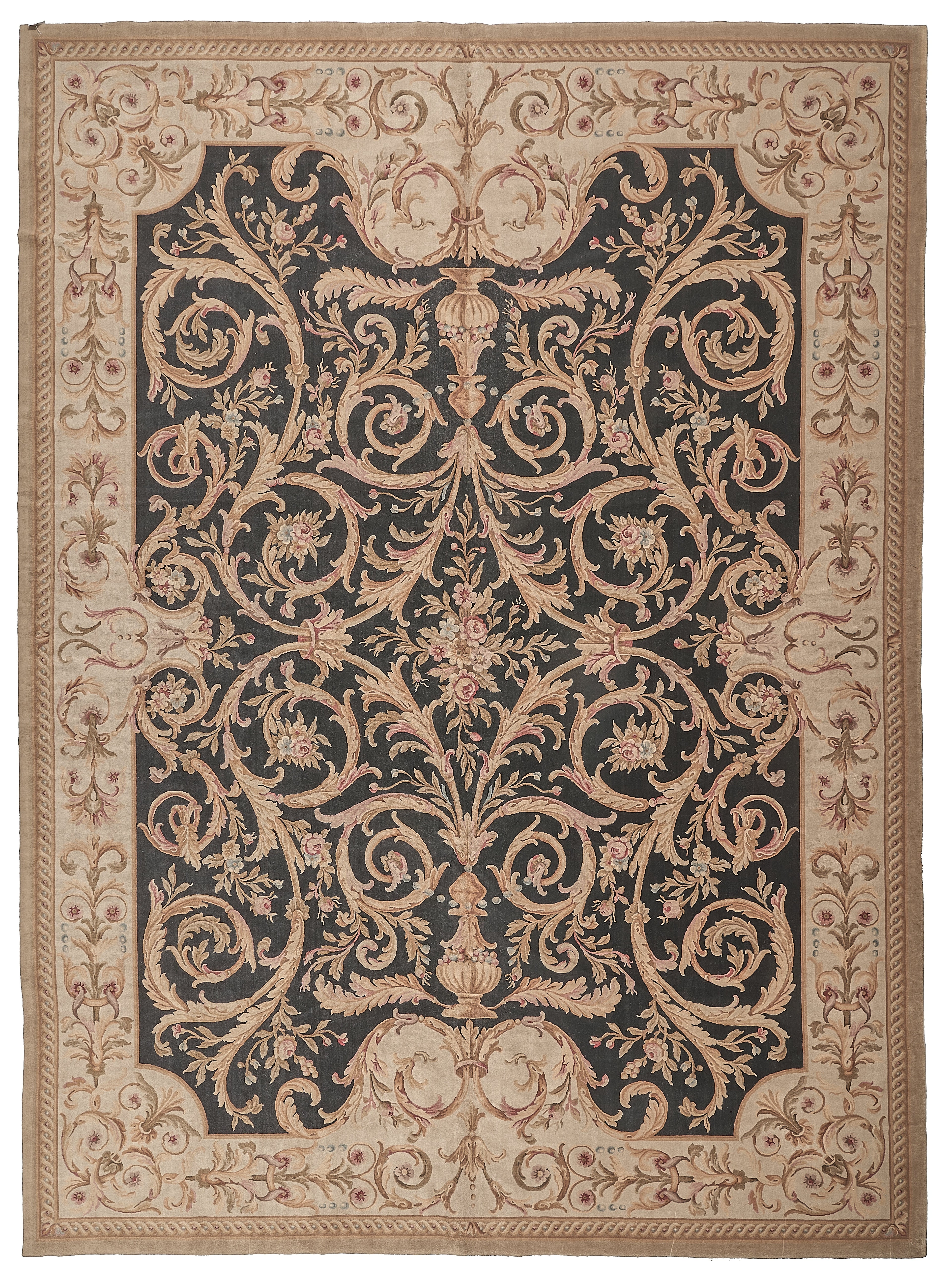 Hand Knotted Savonnerie Carpet 8094