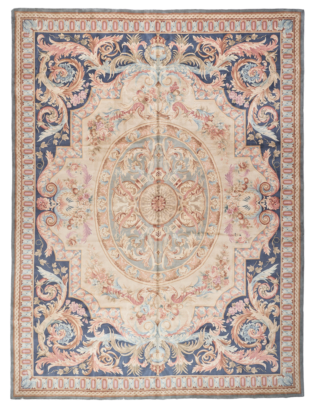 Hand Knotted Savonnerie Carpet 8095