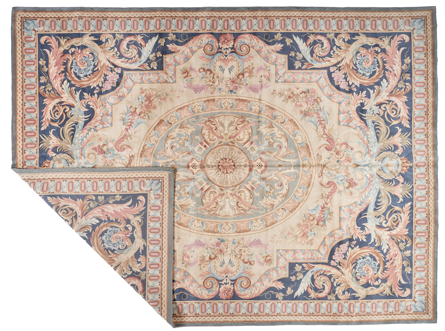 Hand Knotted Savonnerie Carpet 8095
