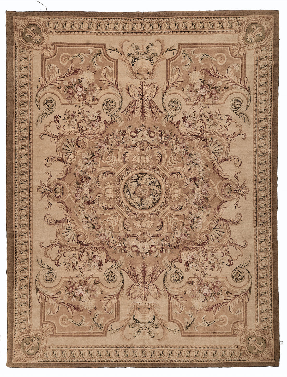 Hand Knotted Savonnerie Carpet 8096