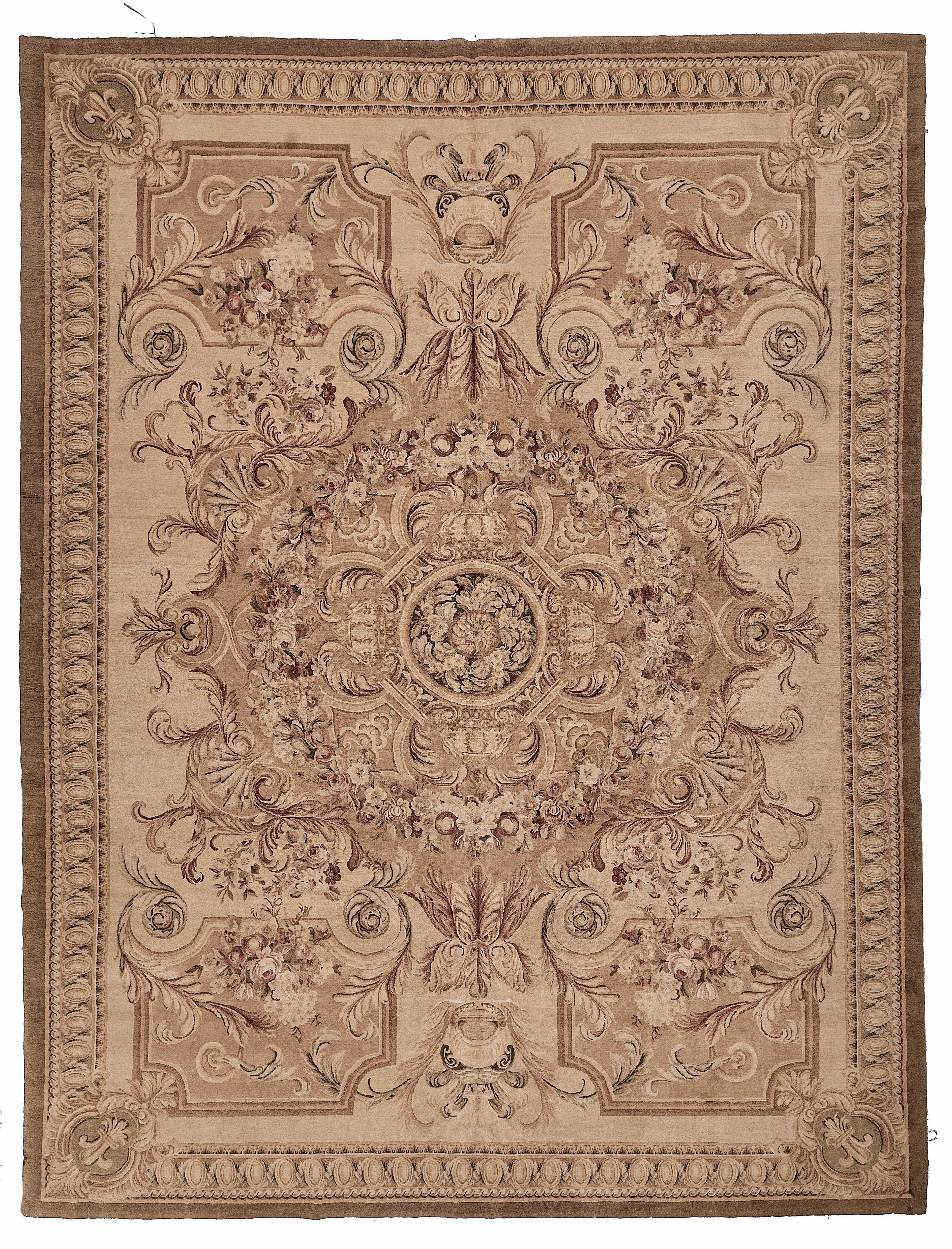 Hand Knotted Savonnerie Carpet 8096