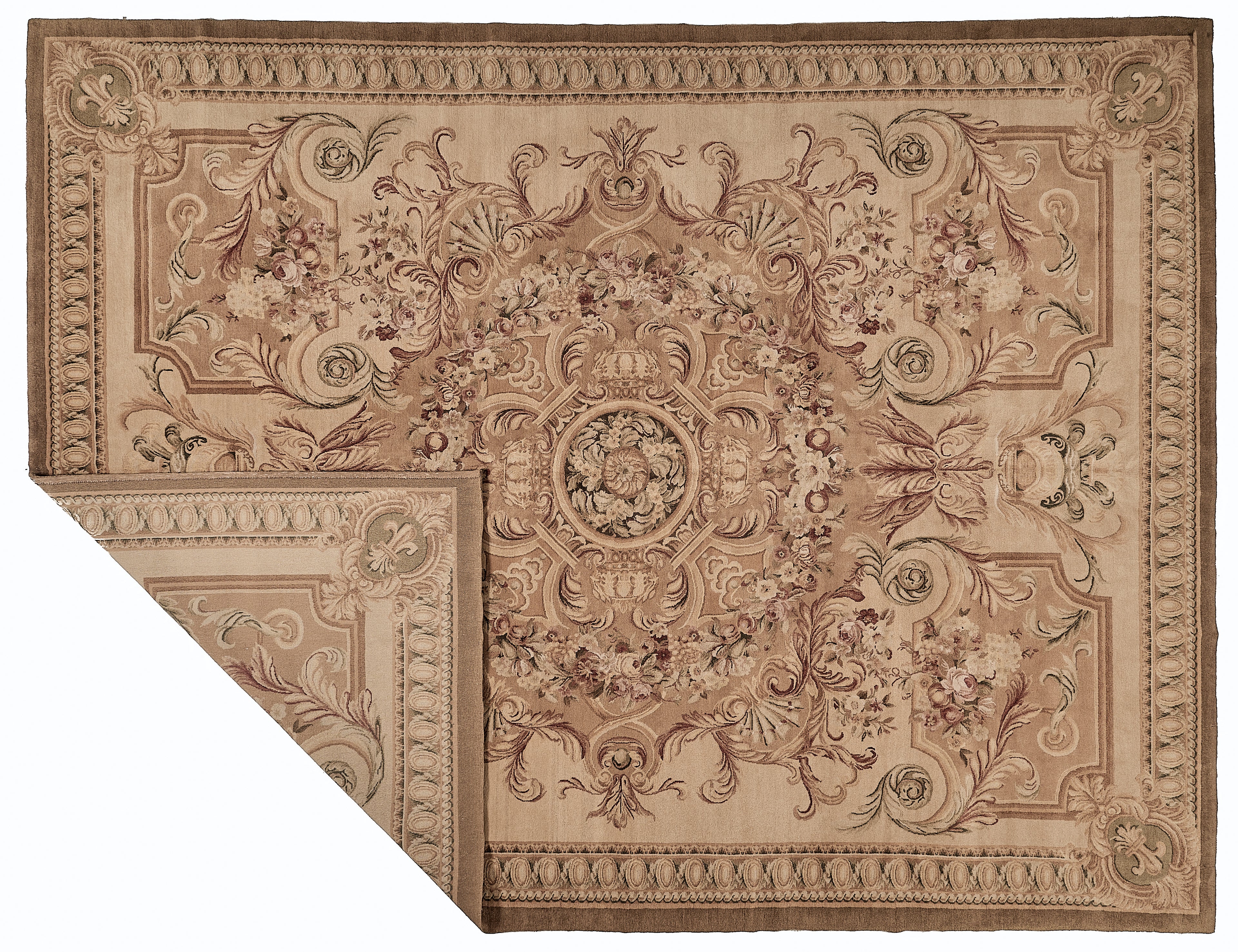 Hand Knotted Savonnerie Carpet 8096