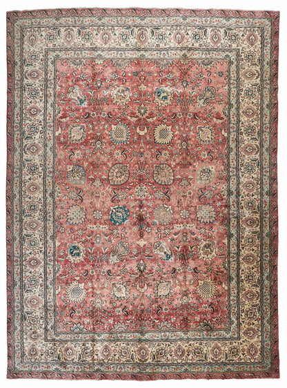 90002 Antique Persian Tabriz Circa 1880