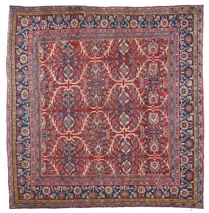 90032 Antique Persian Sultanabad Circa 1900