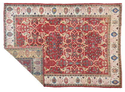 90036 Antique Persian Sultanabad Rug Circa 1880