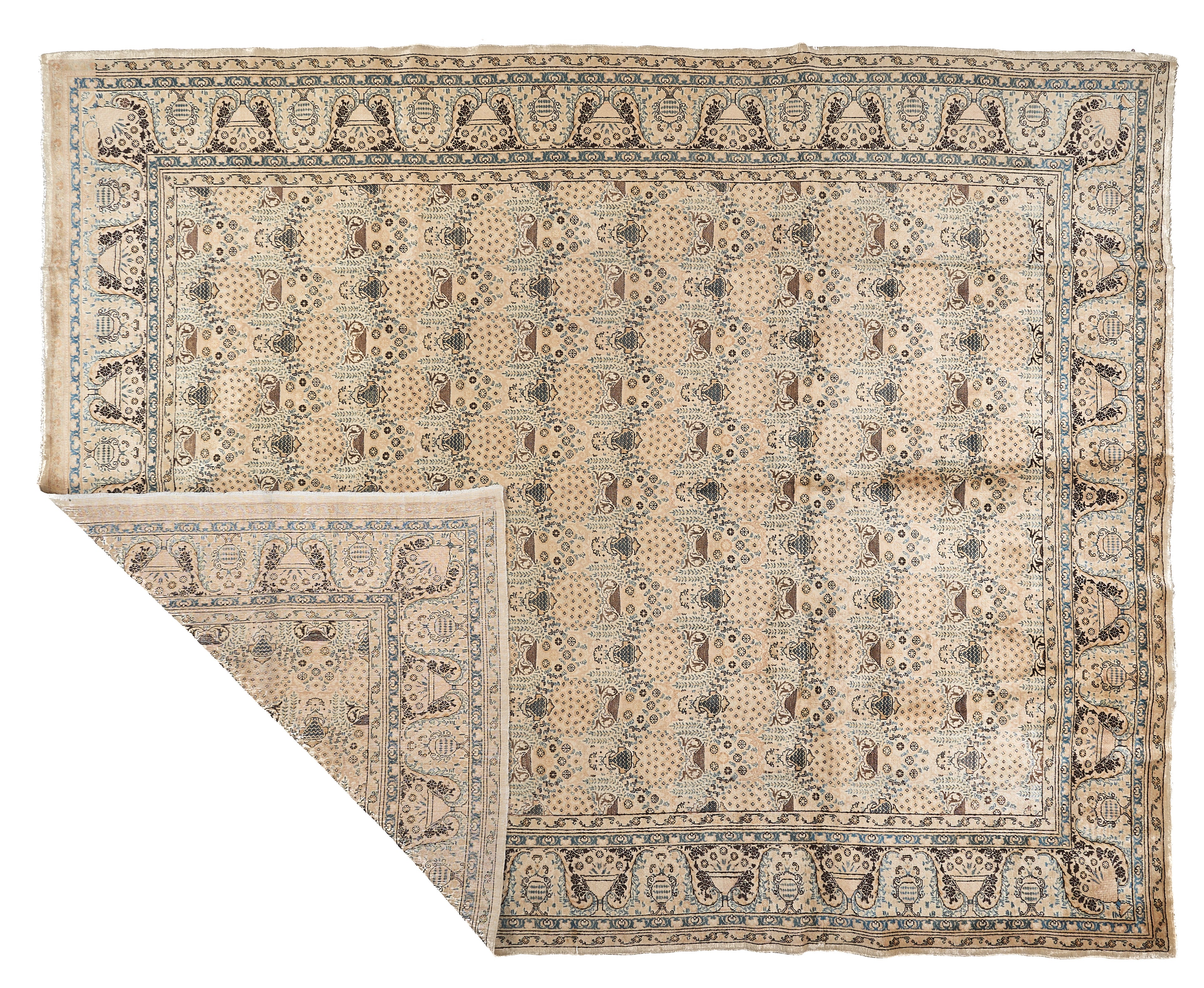 90049 Antique Persian Tabriz Circa 1920