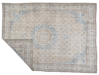 90057 Semi-Antique Persian Tabriz Circa 1920