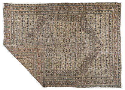90058 Semi-Antique Persian Tabriz Circa 1900