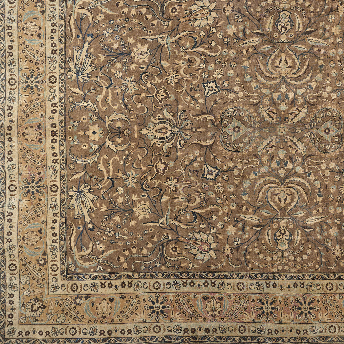 90059 Semi-Antique Persian Tabriz Circa 1900