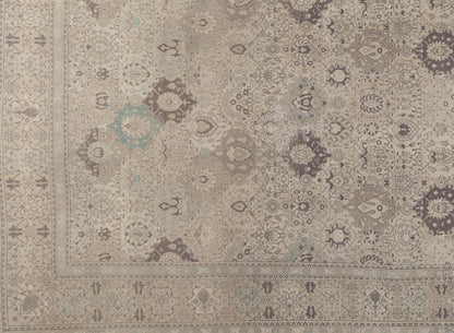 90076 Semi-Antique Persian Tabriz Circa 1950