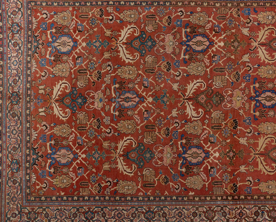 90078 Antique Persian Syultanabad Circa 1900