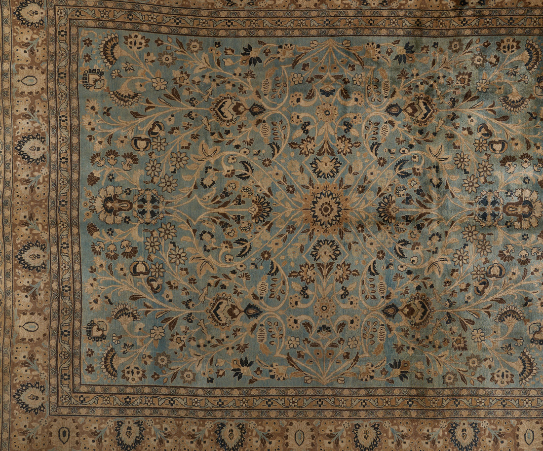 90080 Antique Late 19th Century Persian Tabriz Rug
