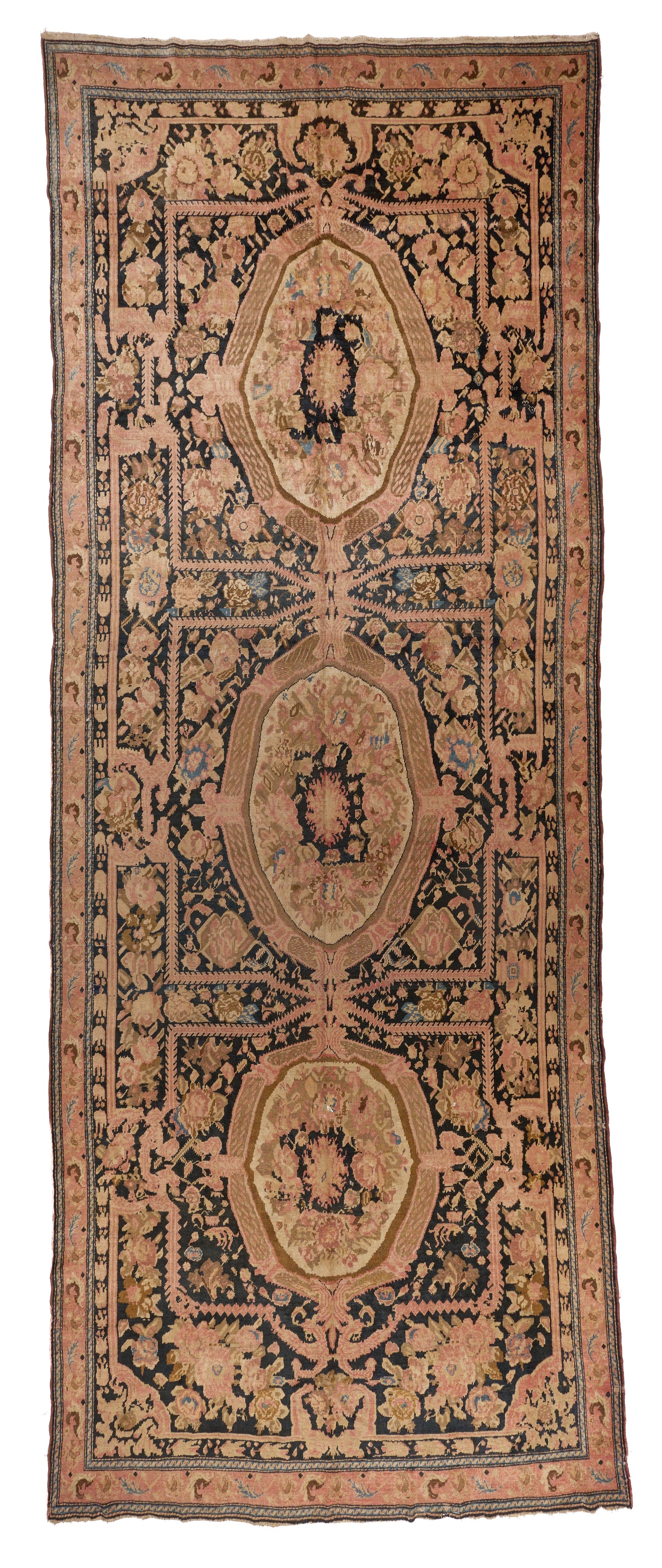 90088 Antique later 19th Century Karabagh Gallery Rug
