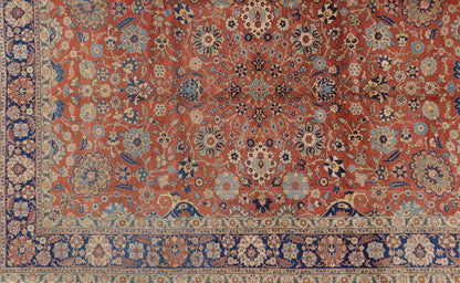90124 Antique Persian Tabriz Rug Circa 1920
