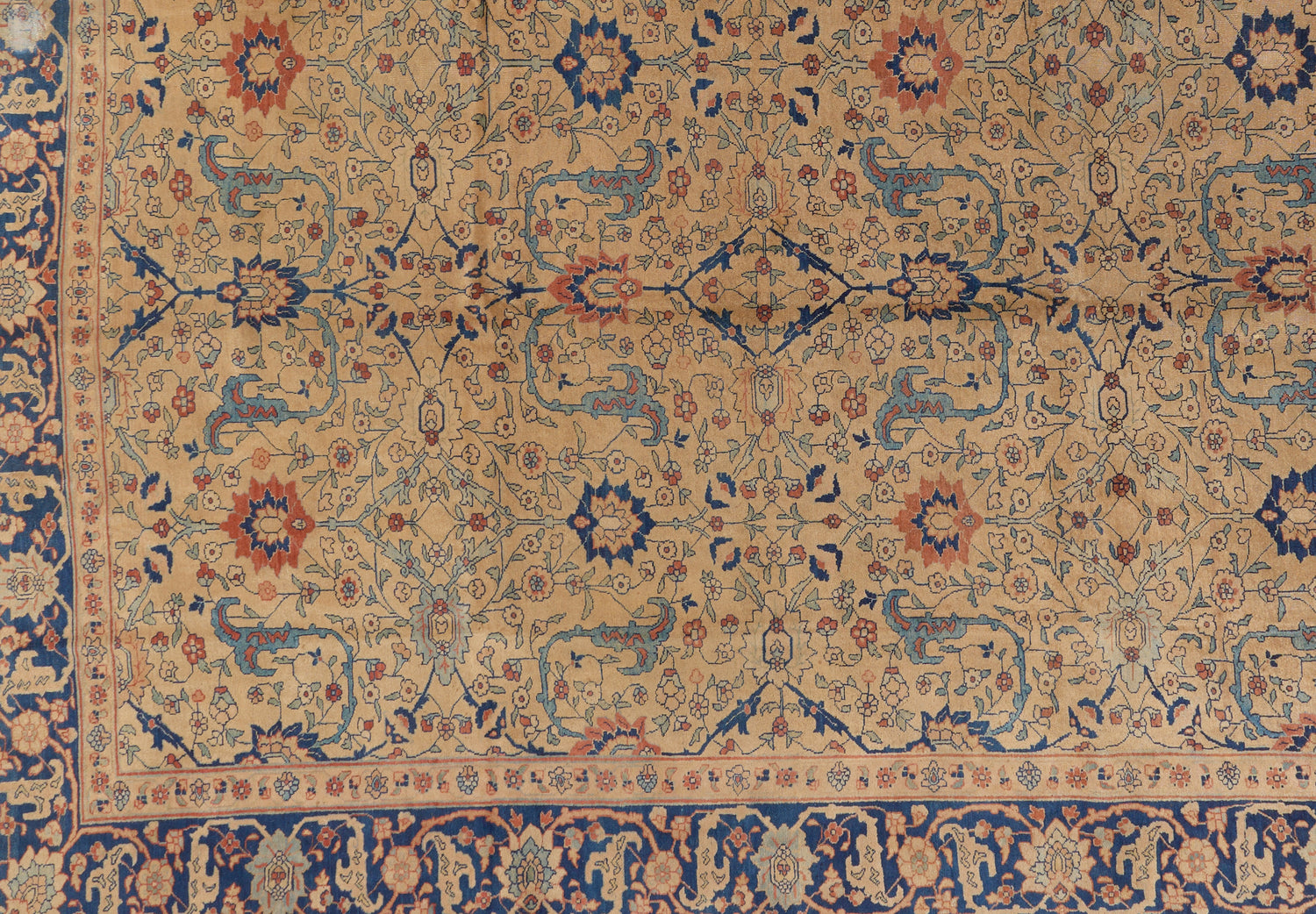 90126 Antique Persian Tabriz Rug Circa 1920
