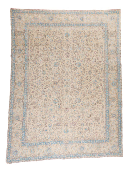 90128 Antique Persian Tabriz Rug Circa 1940