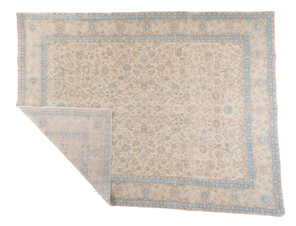 90128 Antique Persian Tabriz Rug Circa 1940