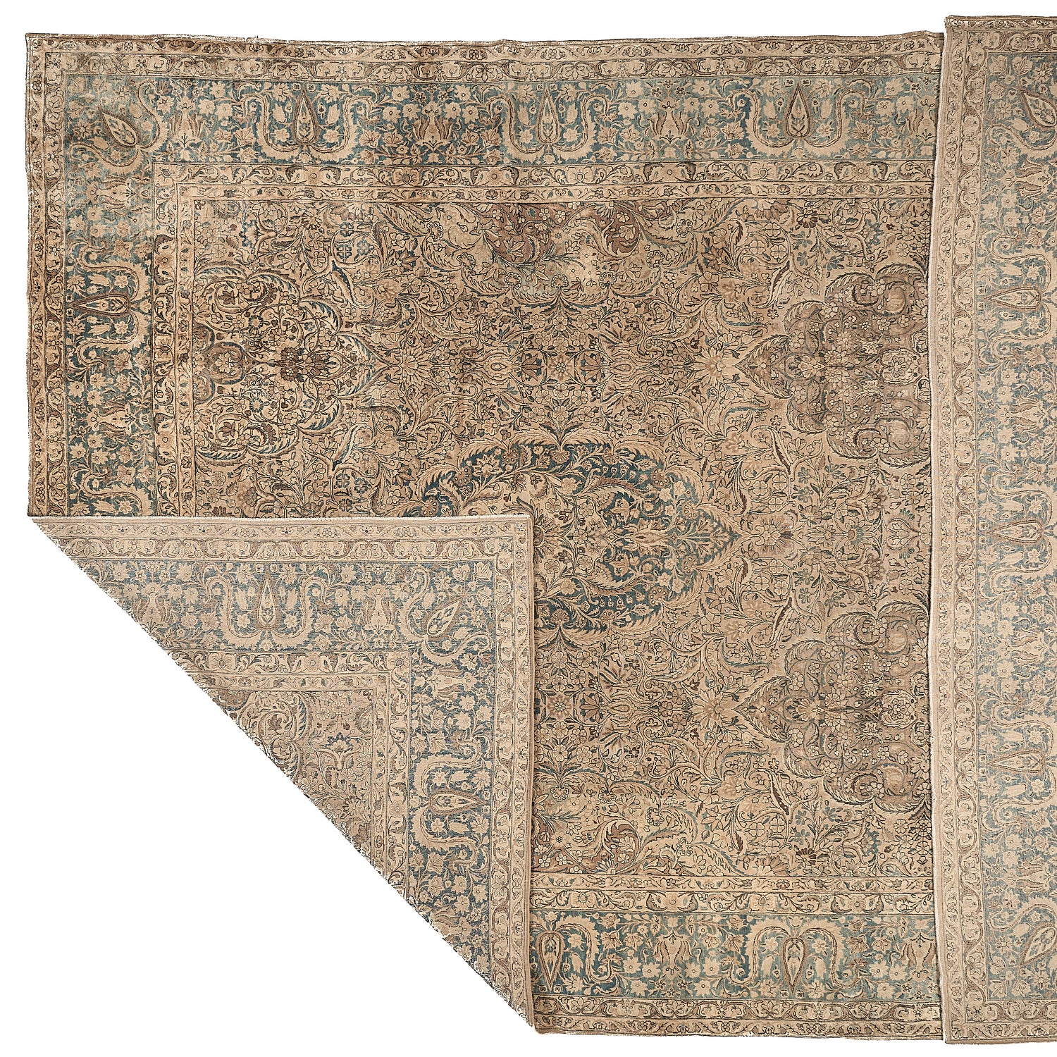 90139 Antique Persian Kerman Circa 1920