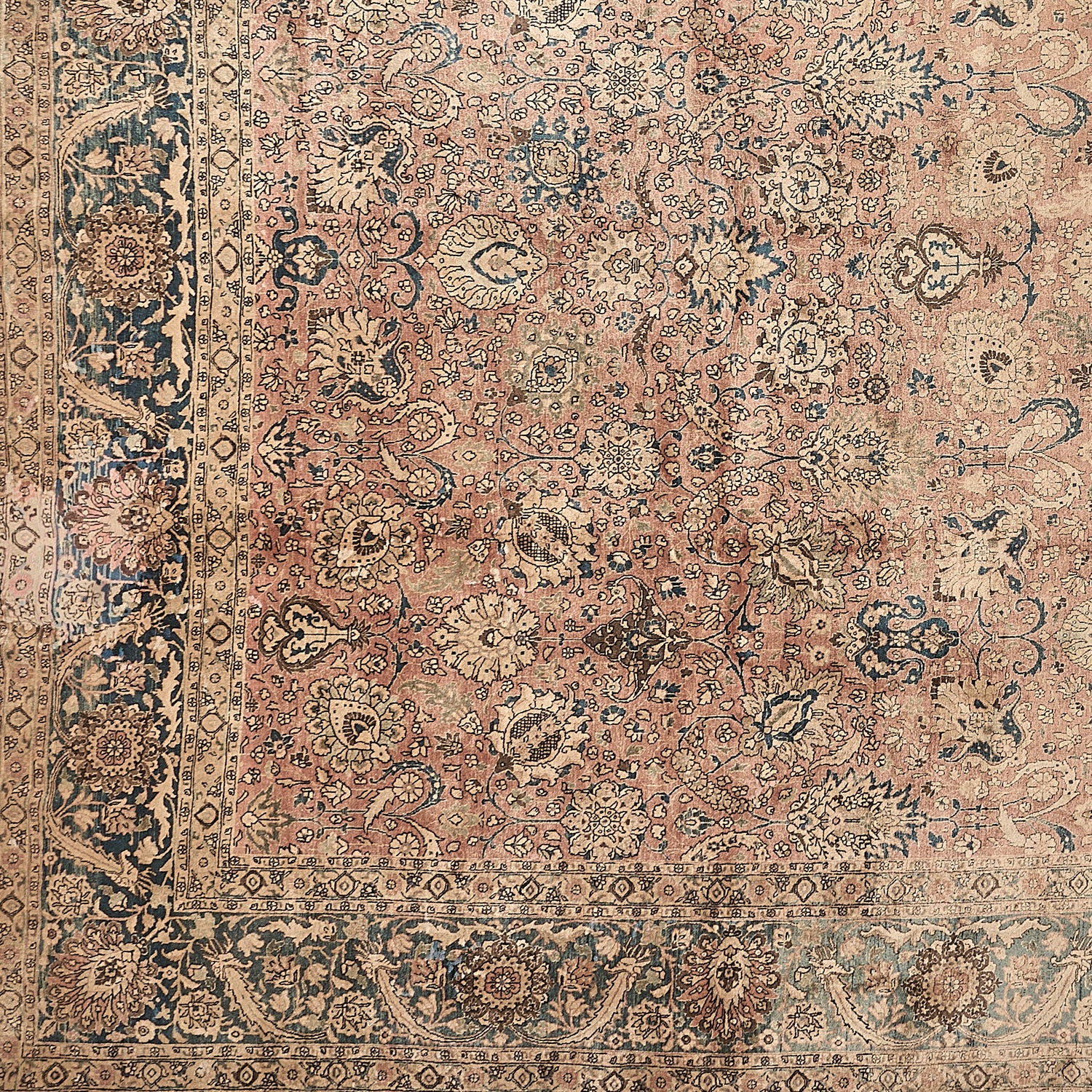 90141 Antique Persian Tabriz