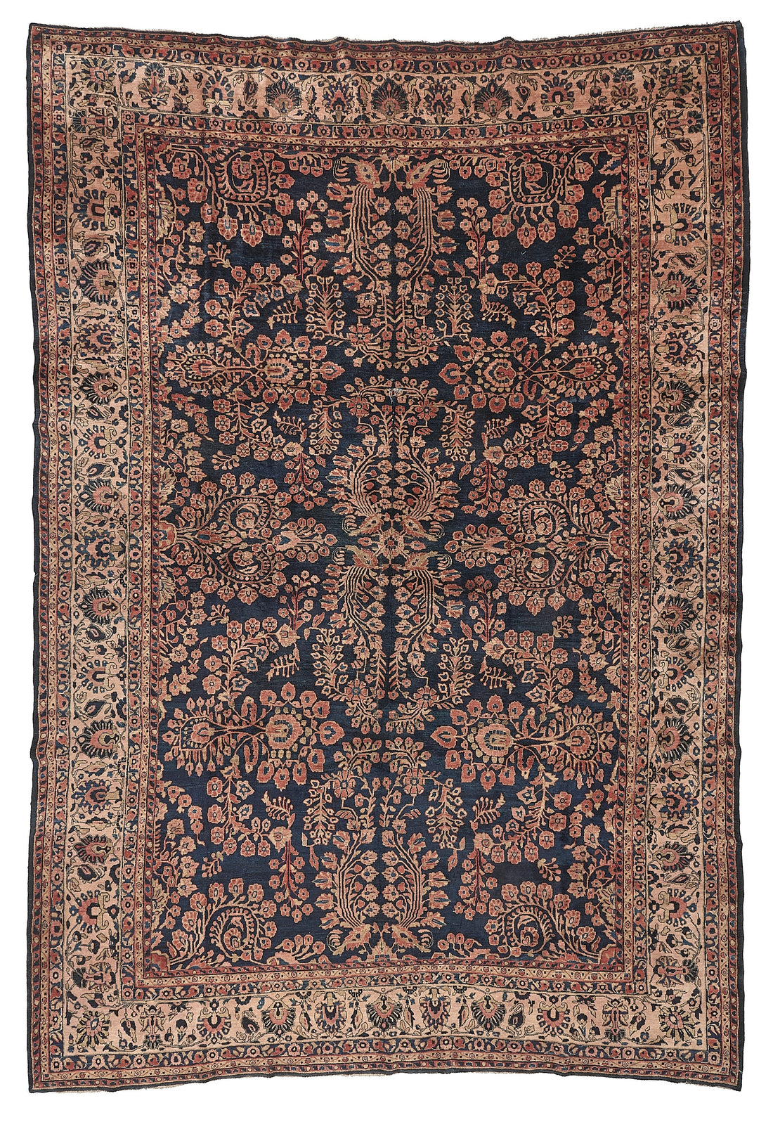 90142 Antique Persian Sarouk