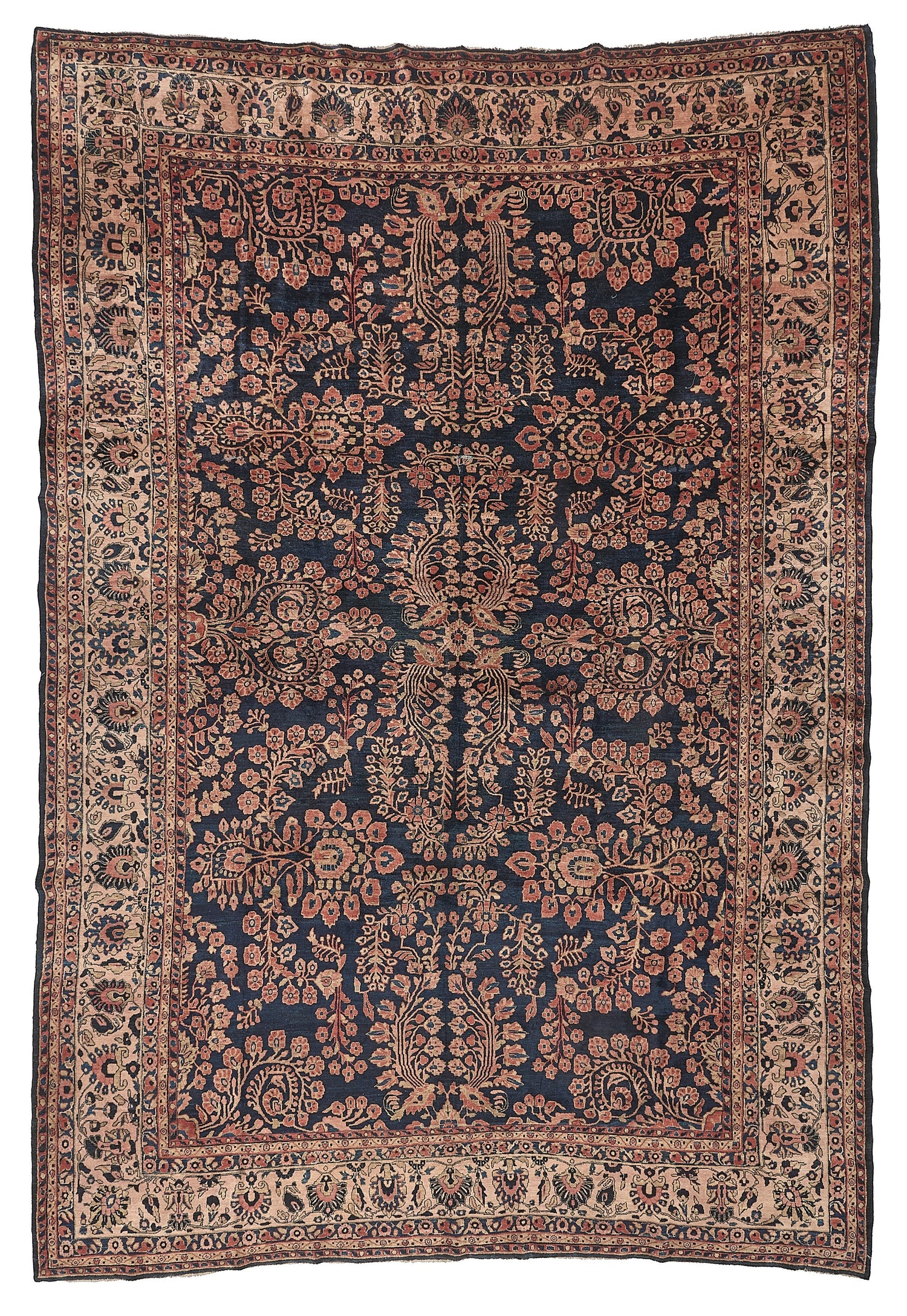 90142 Antique Persian Sarouk