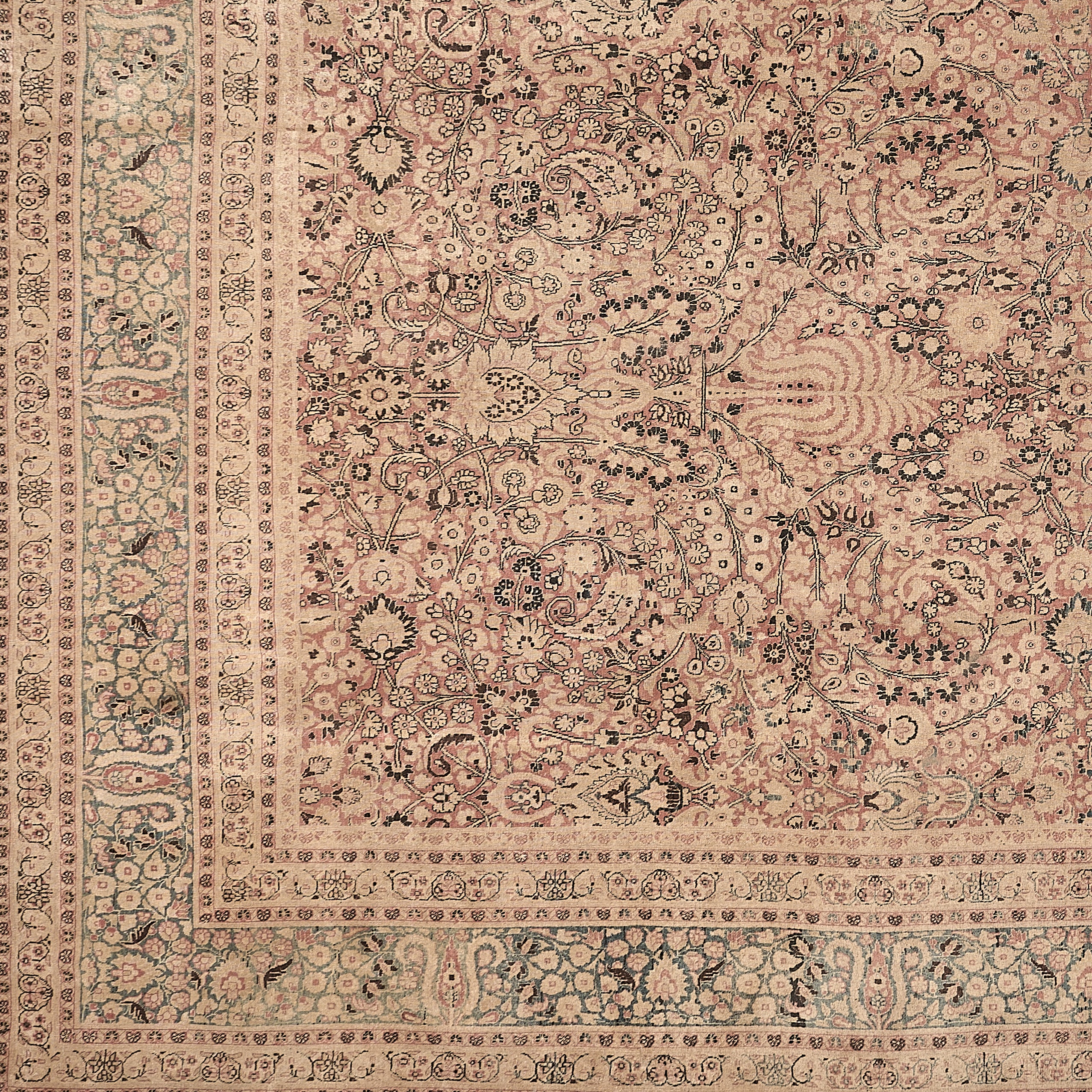 90143 Antique Persian Tabriz