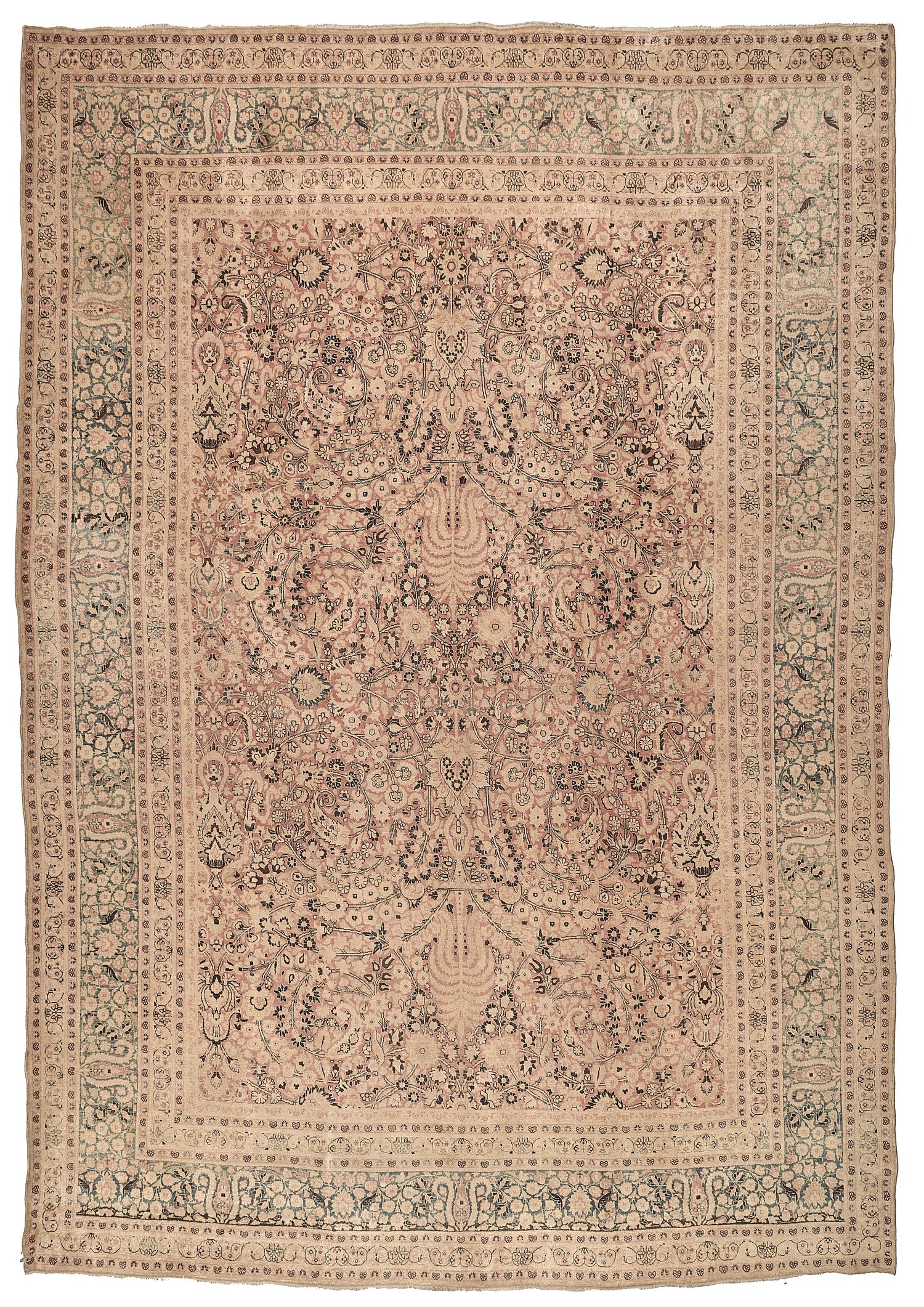 90143 Antique Persian Tabriz