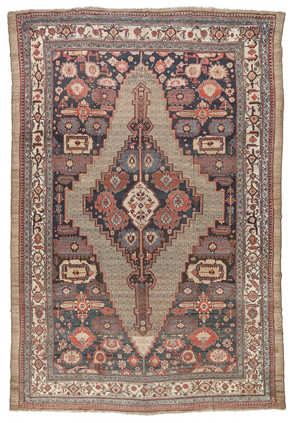 90145 Antique Persian Bibikabad