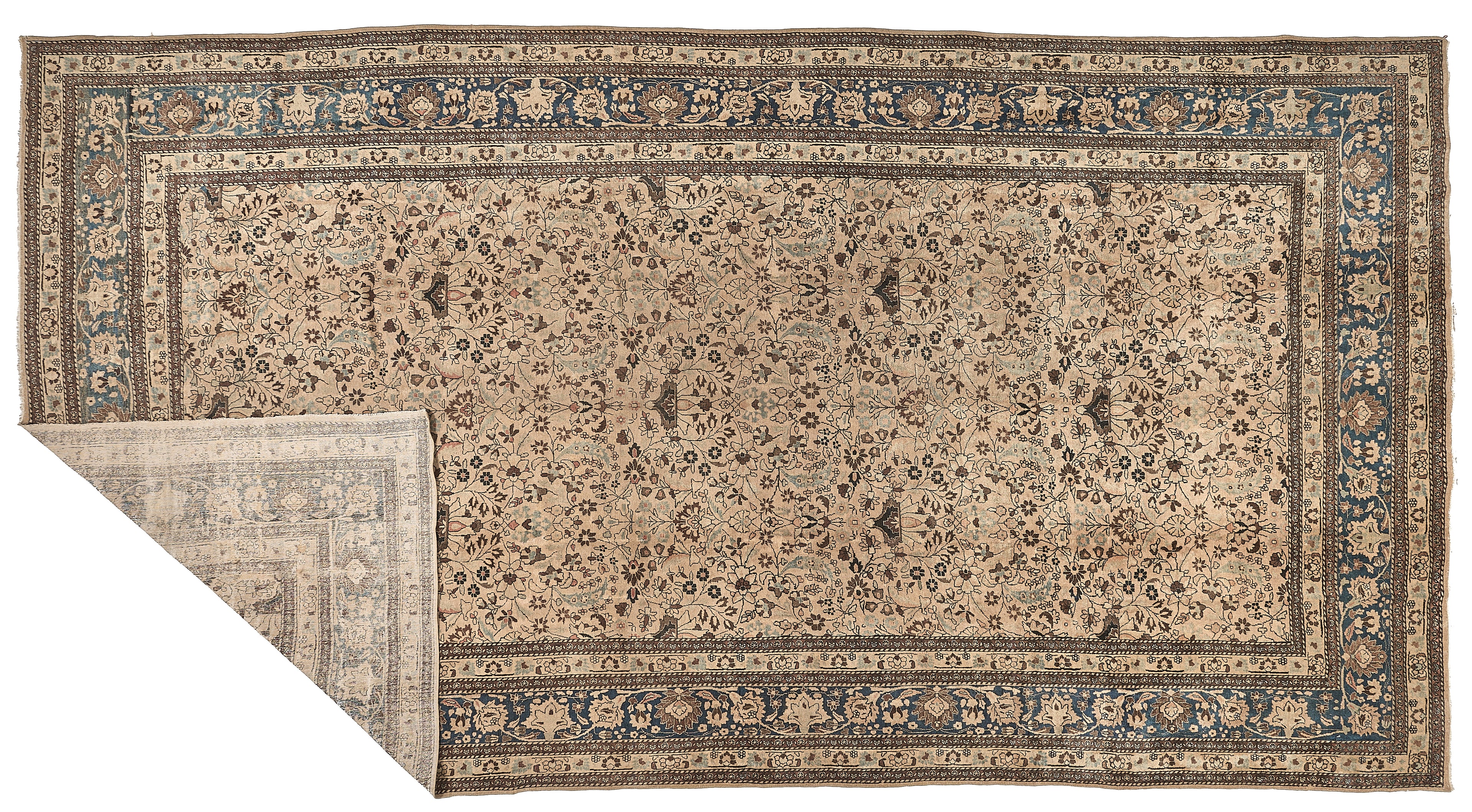 90146 Antique Persian Tabriz