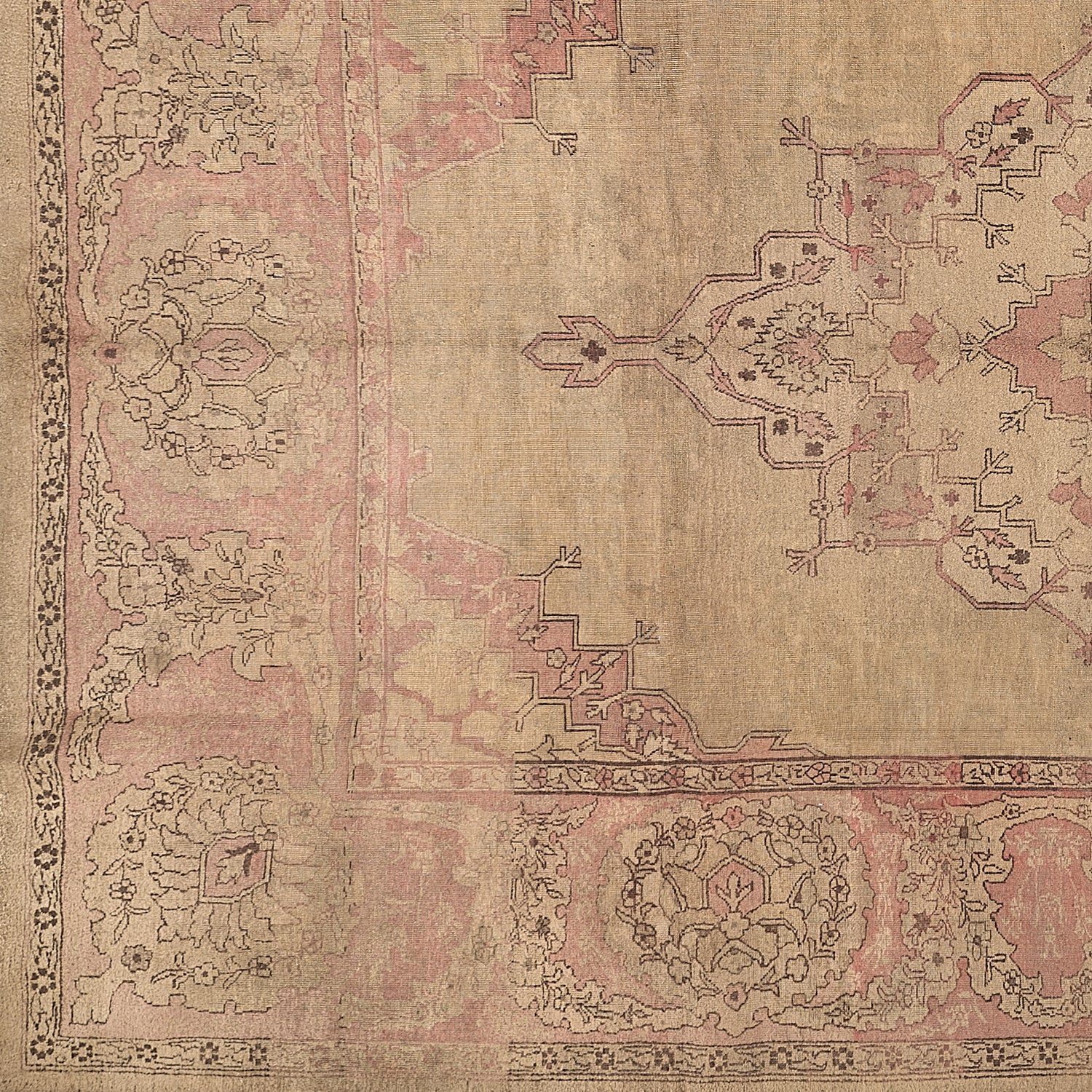 90149 Antique Agra Circa 1880