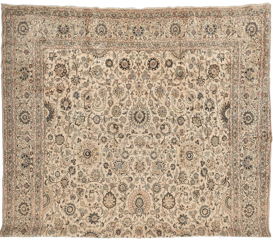 90168 Antique Persian Kashan
