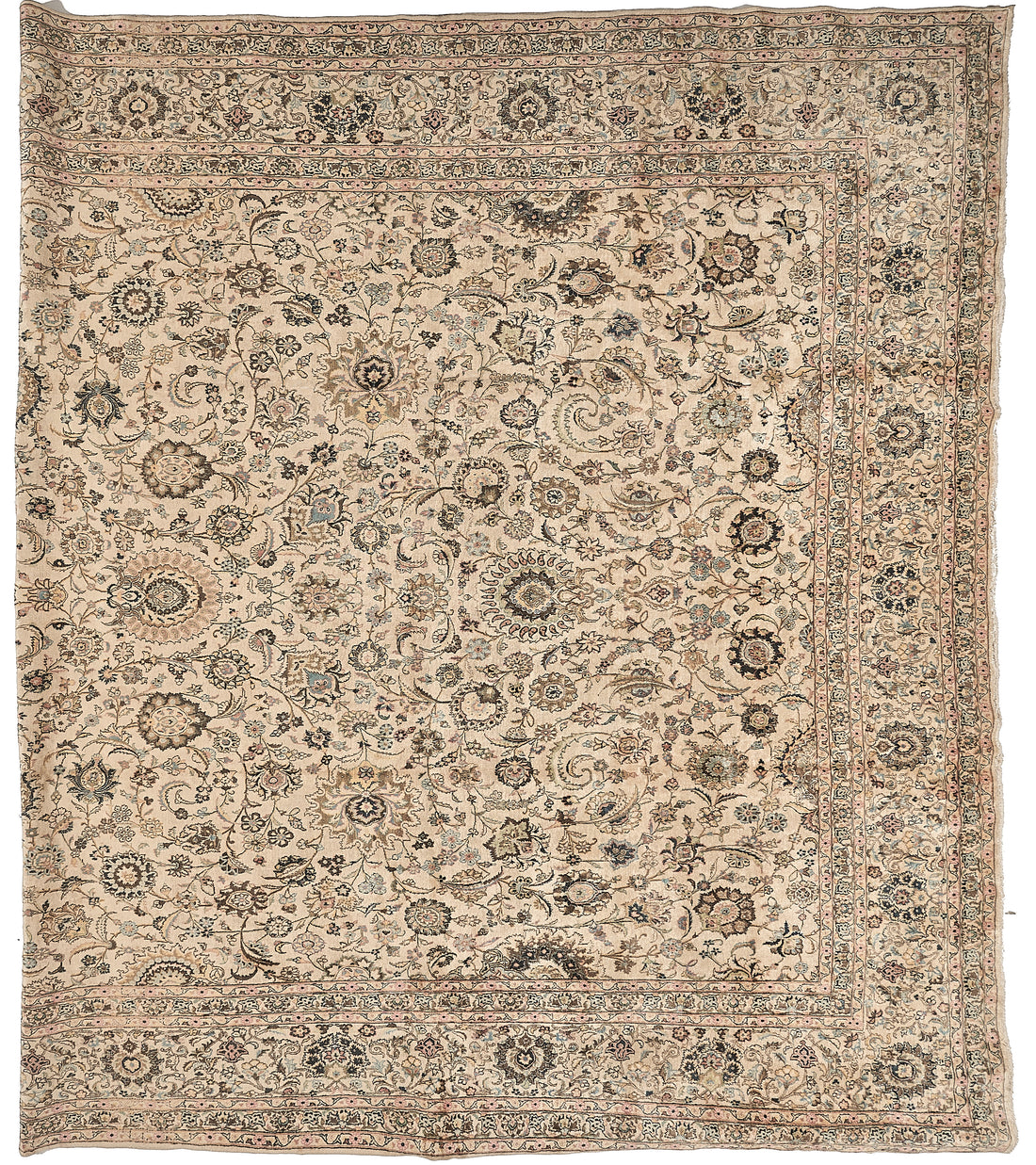 90168 Antique Persian Kashan
