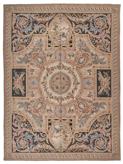 Hand Knotted Savonnerie Carpet 8080